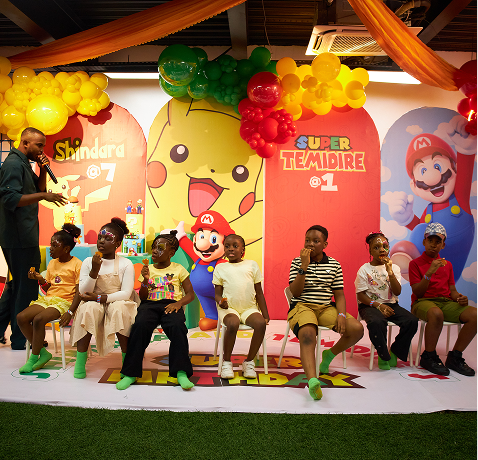 Birthday party moment 2