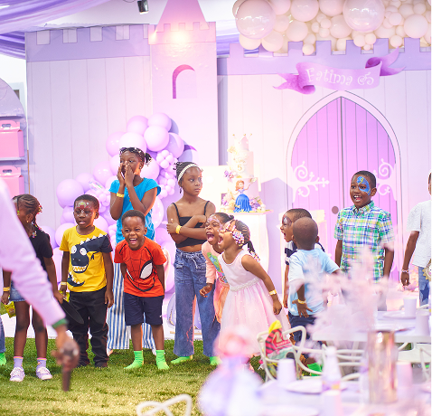 Birthday party moment 5